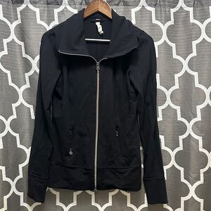 lululemon athletica Black Bomber Jacket